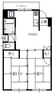 タカスカビル【3階】の間取り