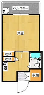 ウィンディア舟入南【2階】の間取り