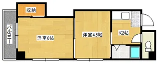 清和榎町【5階】の間取り