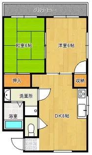芦屋ビレッジ【5階】の間取り