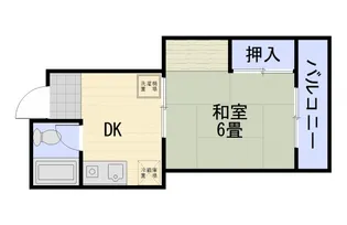 ガーデンスクエア【3階】の間取り