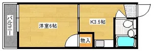 メゾン昭和町【4階】の間取り