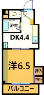 ハイムサンシルク【3階】の間取り