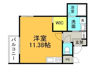 ESPERANZA青崎【2階】の間取り
