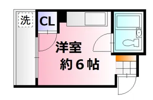 コーポ平本【5階】の間取り