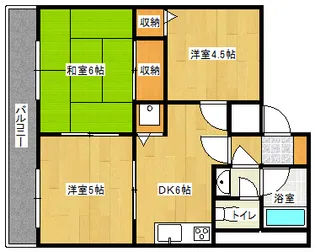 朝日プラザアムネット天満町【10階】の間取り