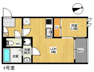 REGALEST光南【2階】の間取り