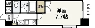 リバーメゾン横川【3階】の間取り