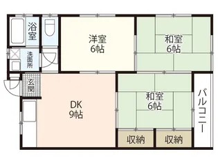渡部ビル【101号室】の間取り