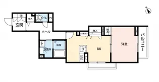 クレセント【2階】の間取り