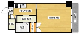 トレゾール東原【4階】の間取り