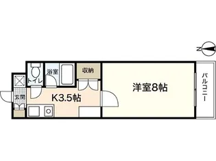 BAMBOUVILLAGE【4階】の間取り