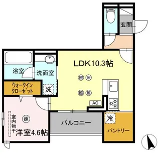 プラトーメゾンの間取り