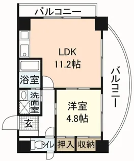 RESIDENCE西宮三篠町公園【7階】の間取り