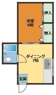 Fitsビル本川町【4階】の間取り