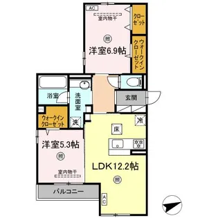 ボナールの間取り