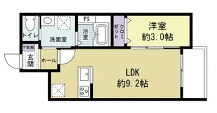 KYGREENHILL3【3階】の間取り
