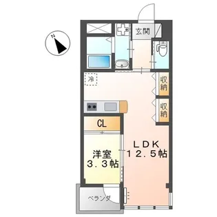 KKBLDG【2階】の間取り
