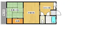 佐古ビル【4階】の間取り