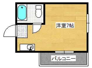 メゾン南観音【306号室】の間取り