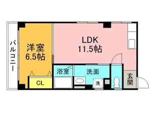 マツヤビルの間取り