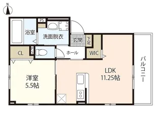 COSTA.FELICE【1階】の間取り