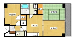 第2西村ビル【403号室】の間取り