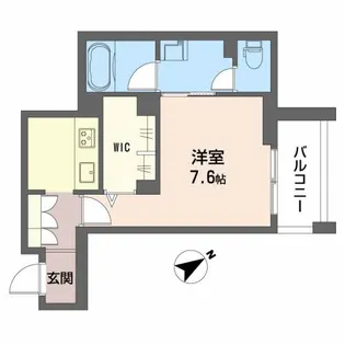 ベレオ大宮【2階】の間取り