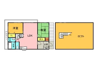 佐々木メゾン【0号室】の間取り