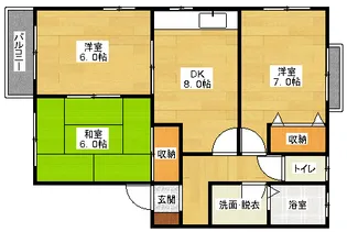 イトウハイムの間取り