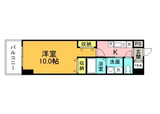 白島城北東亜ビル【7階】の間取り