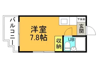 幹ビル【3階】の間取り