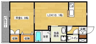 緑井コージーハウス【3階】の間取り