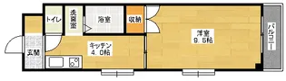 せせら弐番館【3階】の間取り