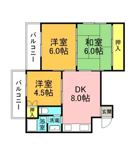 マスダビルの間取り