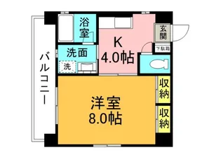 ヴェールかわもとの間取り