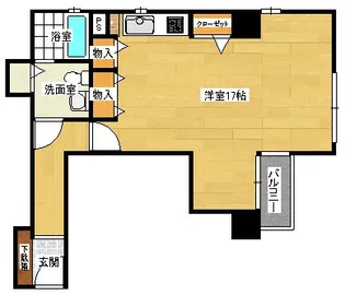 パインヒルズ東白島の間取り