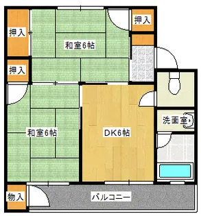 さくらビルの間取り