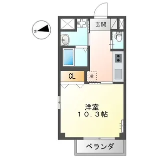 ルミナスステラ【5階】の間取り