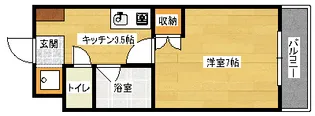 プロスペリテタケダ【4階】の間取り