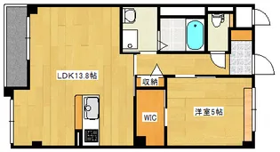 リヴァージュ竜王【3階】の間取り