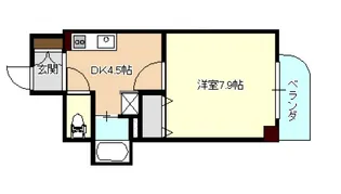 ハイネU【3階】の間取り