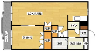 プロニティ東建【2階】の間取り