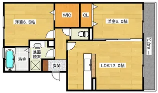 ジラソーレ【2階】の間取り