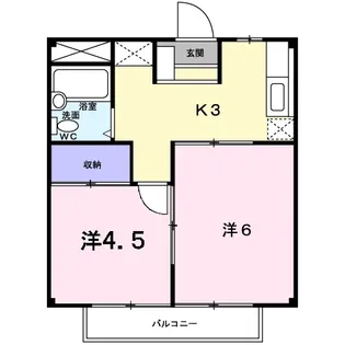 シティハイツ佐竹の間取り