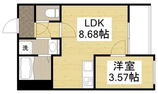 エフコート1【3階】の間取り