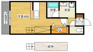 金屋町グランデ【903号室】の間取り
