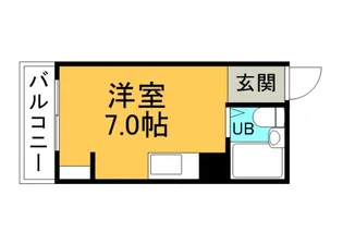 岡本ビル【3階】の間取り
