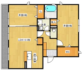 SunnyFlatYASUDAの間取り