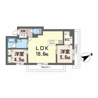 カーサアチェロの間取り
